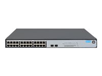 HPE 1420-24G-2SFP+ 10G Uplink Switch - Switch - unmanaged