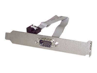 StarTech.com 9-Pin Serial to 10-Pin Motherboard Header Slot Plate