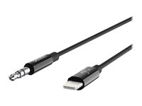 Belkin - Lightning to headphone jack cable - Lightning male to stereo mini jack male