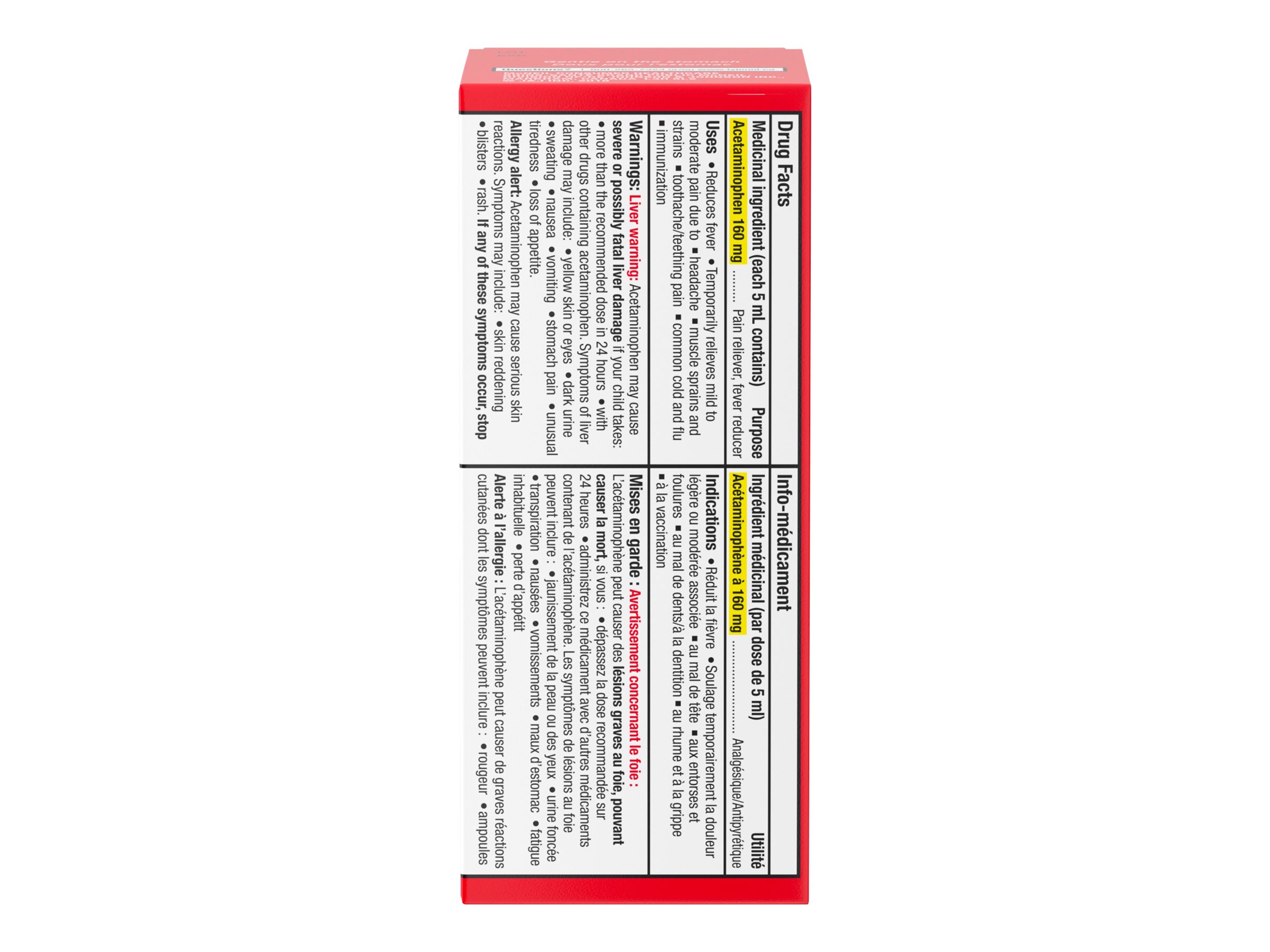 TYLENOL CHILD'S SUSP BERRY 100ML/DYE F