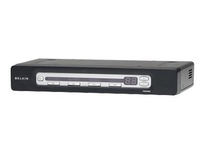 Belkin PRO3 4PT KVM SWCH PS/2 USB W/ 2 F1D9401-06 CBLS
