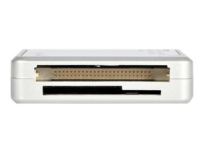 StarTech.com 14-in-1 USB 2.0 High Capacity Silver Multi Media Memory Card Reader