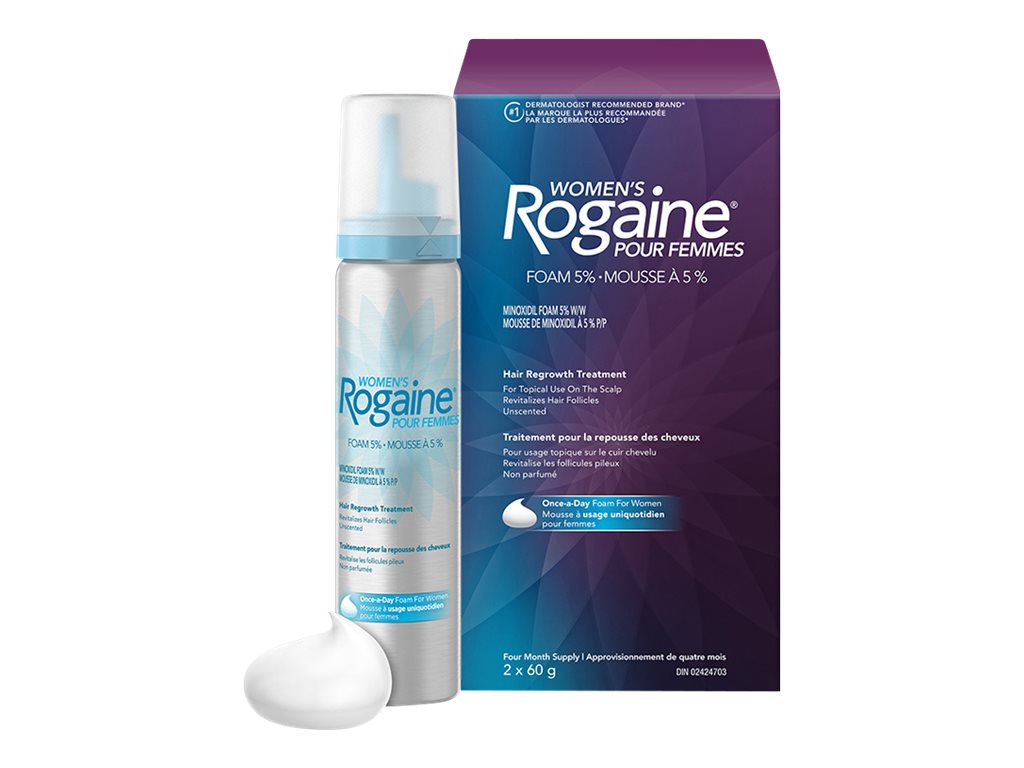 Rogaine Women's Hair Regrowth Treatment 2 x 60g London Drugs