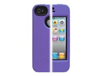 OtterBox Impact Series - &Eacute;tui pour t&eacute;l&eacute;phone cellulaire - silicone - violet - pour Apple iPhone 4 - OtterBox Impact Series - &Eacute;tui pour t&eacute;l&eacute;phone cellulaire