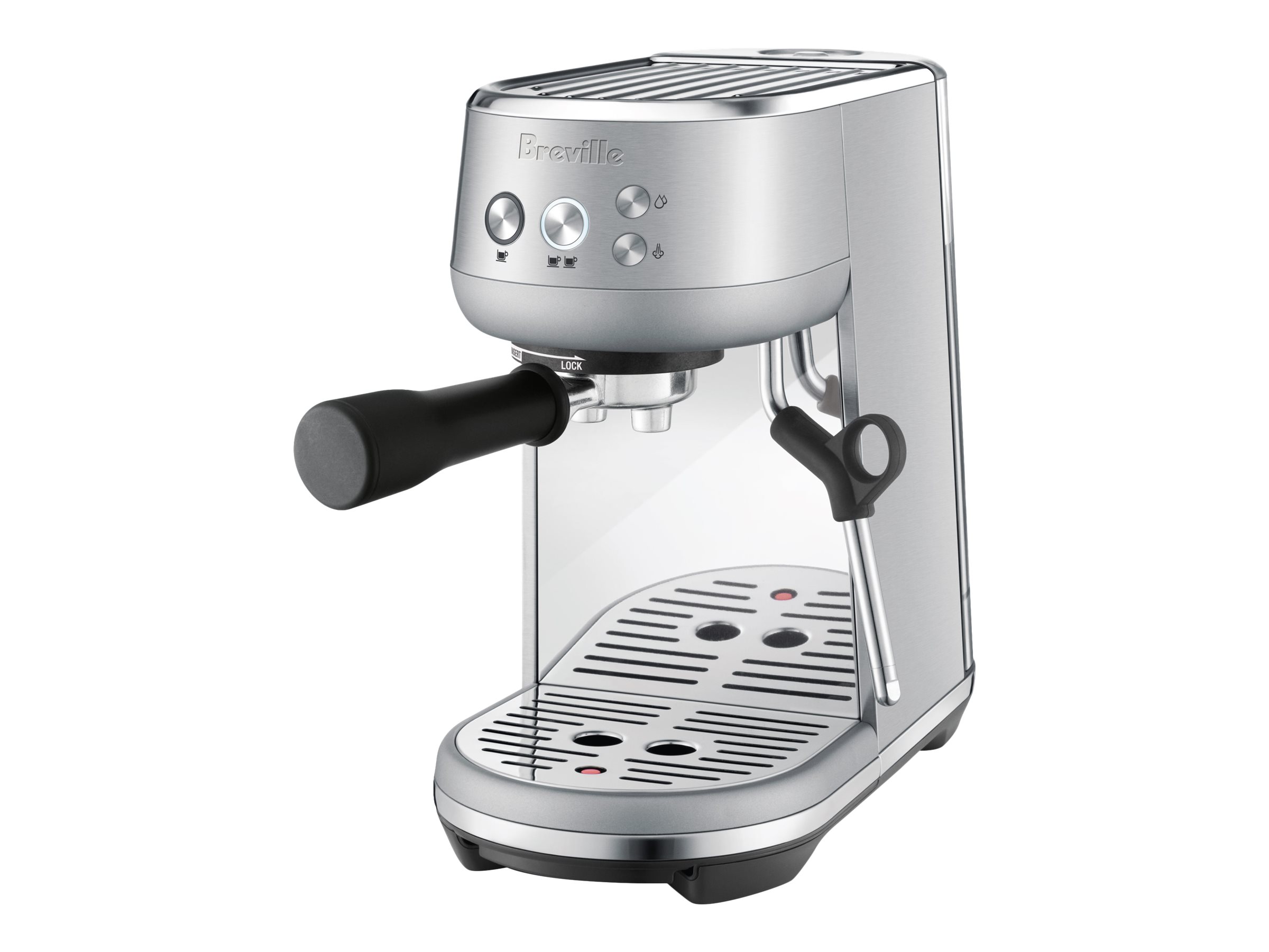 Breville The Bambino Espresso Machine - Brushed Stainless Steel ...