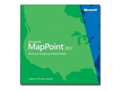 Microsoft Mappoint 2013 Win32 En Na Only Dvd Nam M