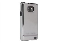 Case-Mate Barely There Case - &Eacute;tui pour t&eacute;l&eacute;phone cellulaire - plastique - argent m&eacute;tallis&eacute; - pour Samsung GALAXY S II - Case-Mate Barely There Case