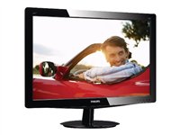 Philips V-line 226V3LSB - &Eacute;cran LCD - TFT - WLED - 21.5" - &eacute;cran large - 1920 x 1080 / 60 Hz - 250 cd/m2 - 1000:1 - 10000000:1 (dynamique) - 5 ms - 0.248 mm - DVI-D, VGA - noir - Philips V-line 226V3LSB - &Eacute;cran LCD
