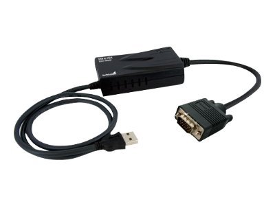 StarTech.com 6 ft USB VGA Adapter Cable – External Multi Monitor Video