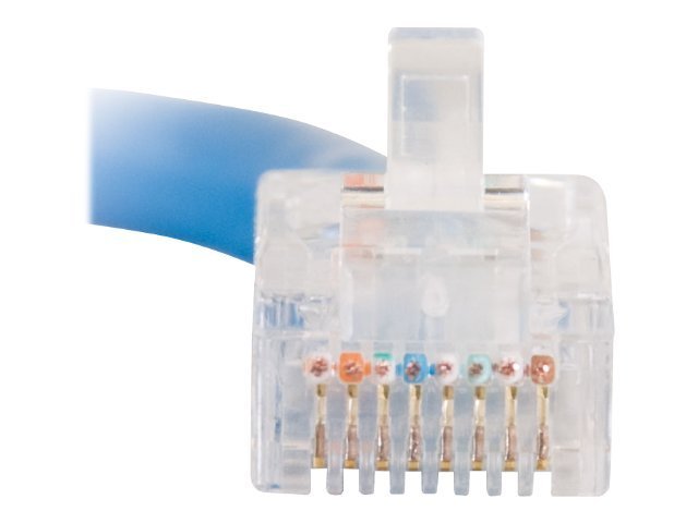 Cables to Go 100PK BLU 7FT CAT5 ENH PATCH CABLE 350MHZ RJ45