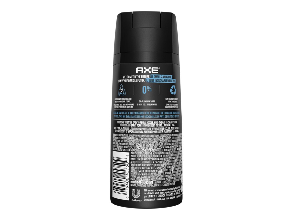 Axe Ice Chill Deodorant Body Spray Frozen Lemon & Eucalyptus 113g