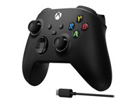 Microsoft Xbox Wireless Controller + USB-C Cable - Mando de videojuegos - inalámbrico