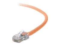 Belkin Patch cable - RJ-45 (M) - RJ-45 (M) - 7 ft - UTP - CAT 5e - orange - B2B - for Omniview SMB 1x16, SMB 1x8; OmniView IP 5000HQ; OmniView SMB CAT5 KVM Switch - Patch cable - RJ-45 (M) - RJ-45 (M) - 7 ft - UTP - CAT 5e - orange - B2B - for Omniview SMB 1x16, SMB 1x8; OmniView IP 5000HQ; OmniView SMB CAT5 KVM Switch