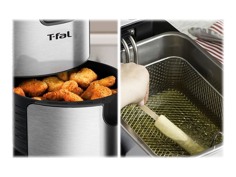 TFal Easy Fry Prestige 8in1 XL 4.2L Hot Air Fryer Stainless Steel