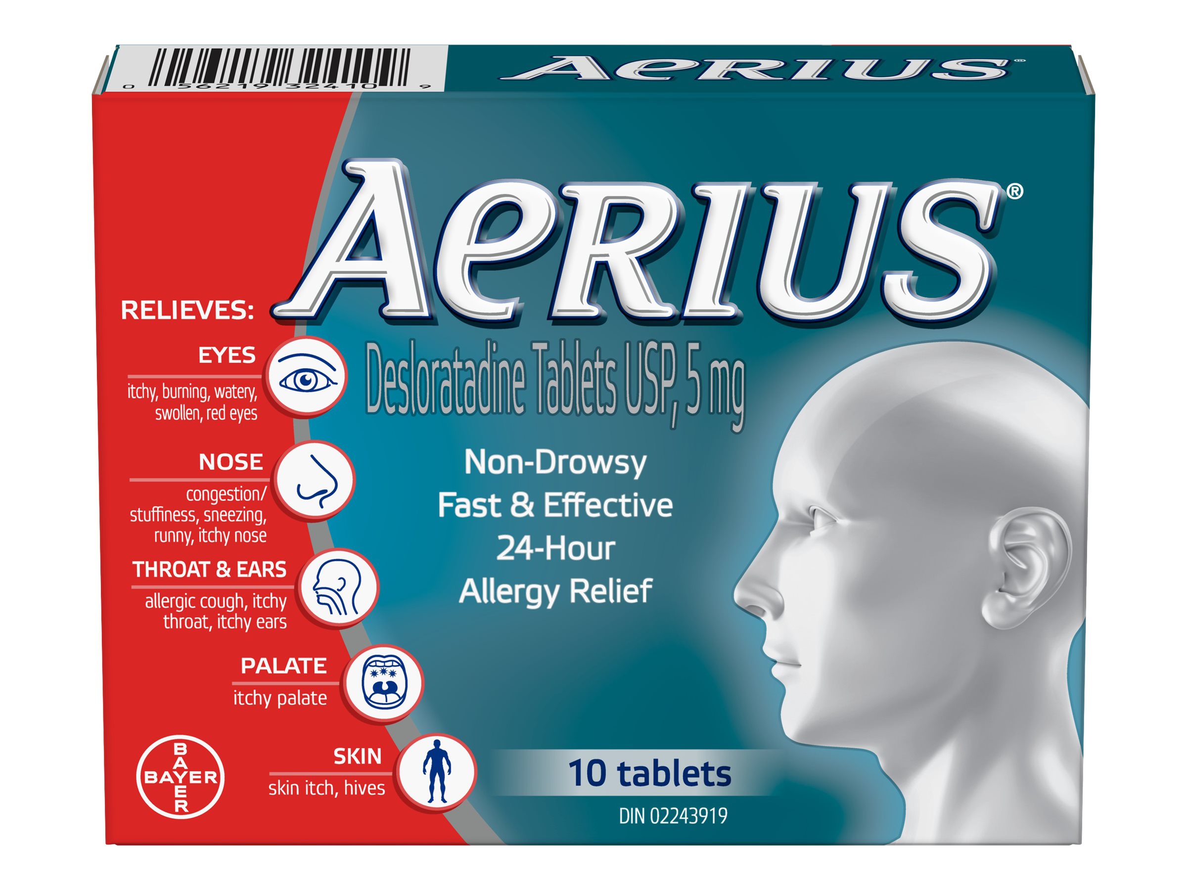 Aerius Allergy 5mg 10s