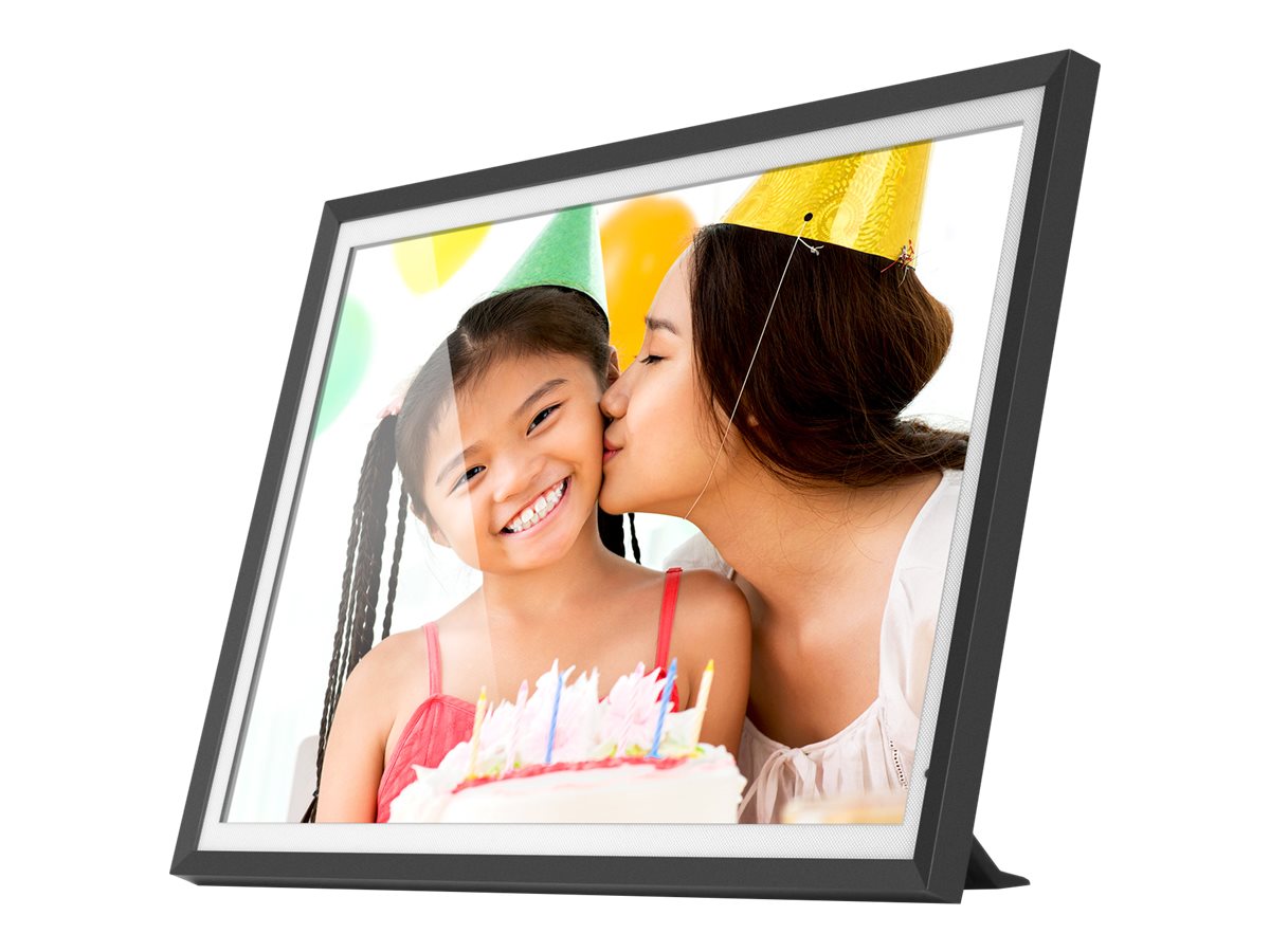 Aluratek 13.5 Digital Photo Frame Matte Black AWS13F