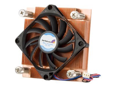 StarTech.com 1U Low Profile 70mm Socket 775 CPU Cooler Fan w/ Heatsink & TX3