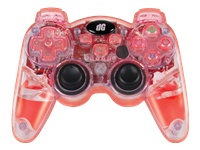 dreamGEAR Lava Glow Wireless Controller with Rumble