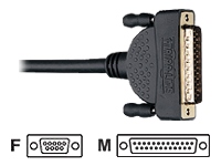 Tripp Lite Null Modem Gold Cable