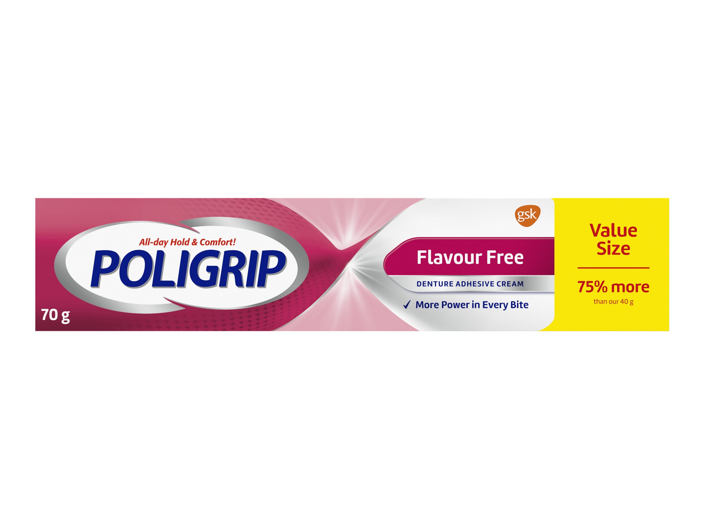 POLIGRIP Denture Adhesive - 70g