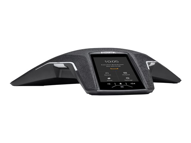 KONFTEL 800 Konferenztelefon für mehr als 20 Personen USB Bluetooth NFC SIP kaskadierbar webbasierte Konfiguration PoE Touchscreen