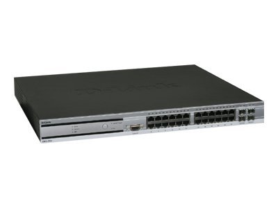 D-Link 24Pt Gigabit L2+ Poe Wlan Swtch W/4 Combo Sfp 24Ap