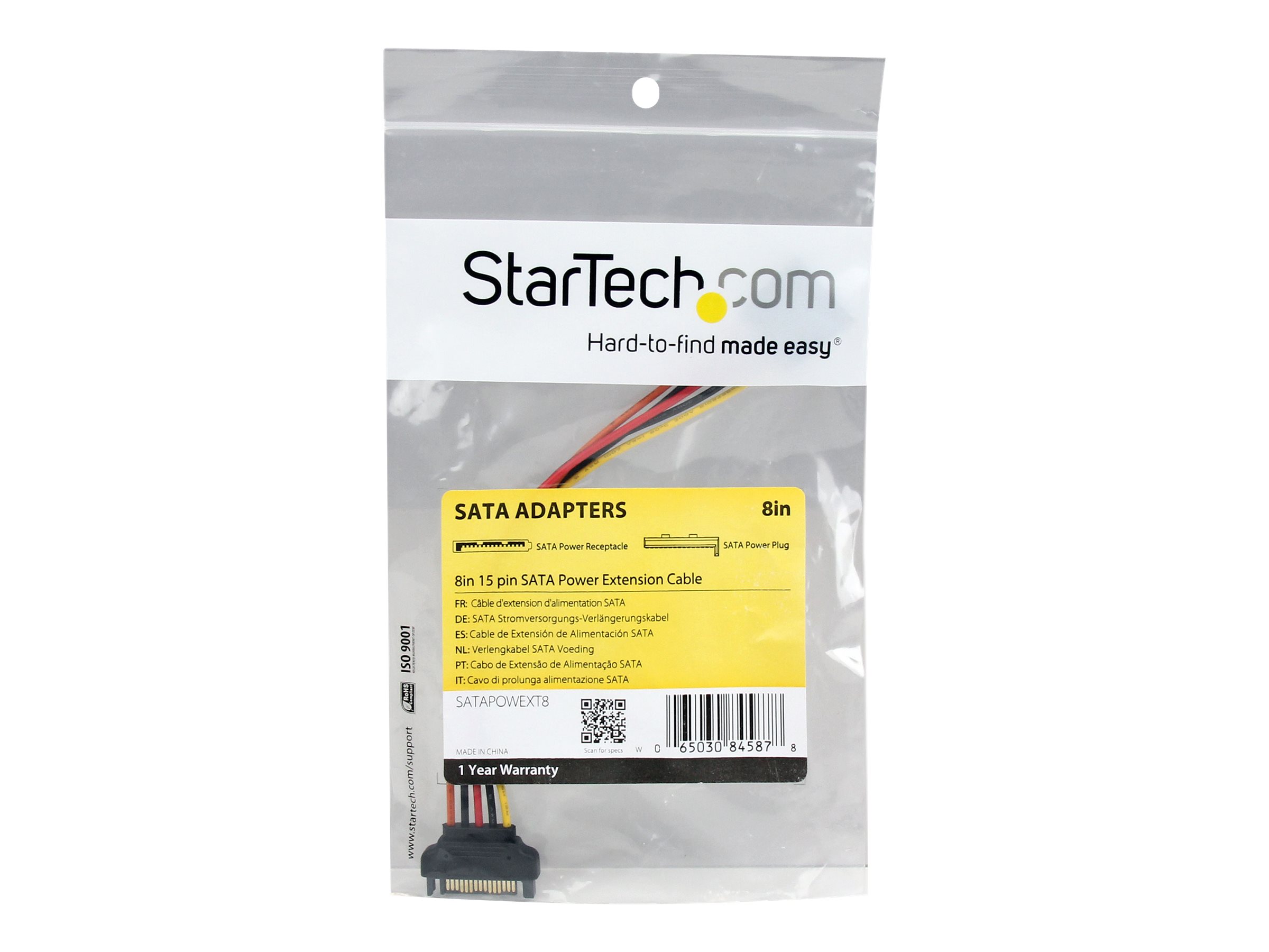 SATAPOWEXT8 | STARTECH.COM