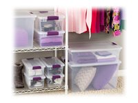 sterilite clearview tote with latch