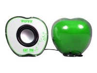 PORT Designs Eat Me - Haut-parleurs multimédia PC - 6 Watt (Totale) - vert