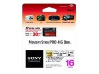 Sony tarjeta de memoria flash - 16 GB - Memory Stick PRO-HG Duo