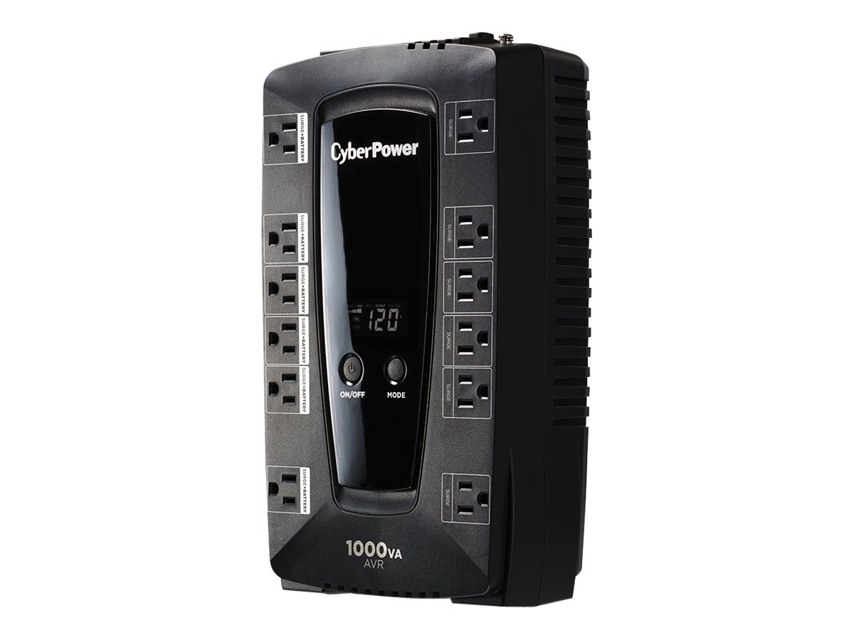CYBER 1000VA UPS AVR 12OUTL LE1000DG