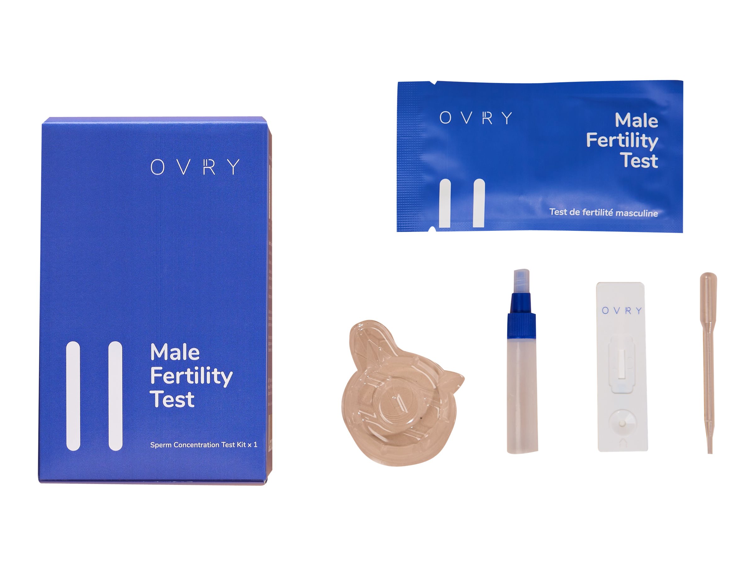 Ovry Male Fertility Test Sperm Concentration Test Kit 6515