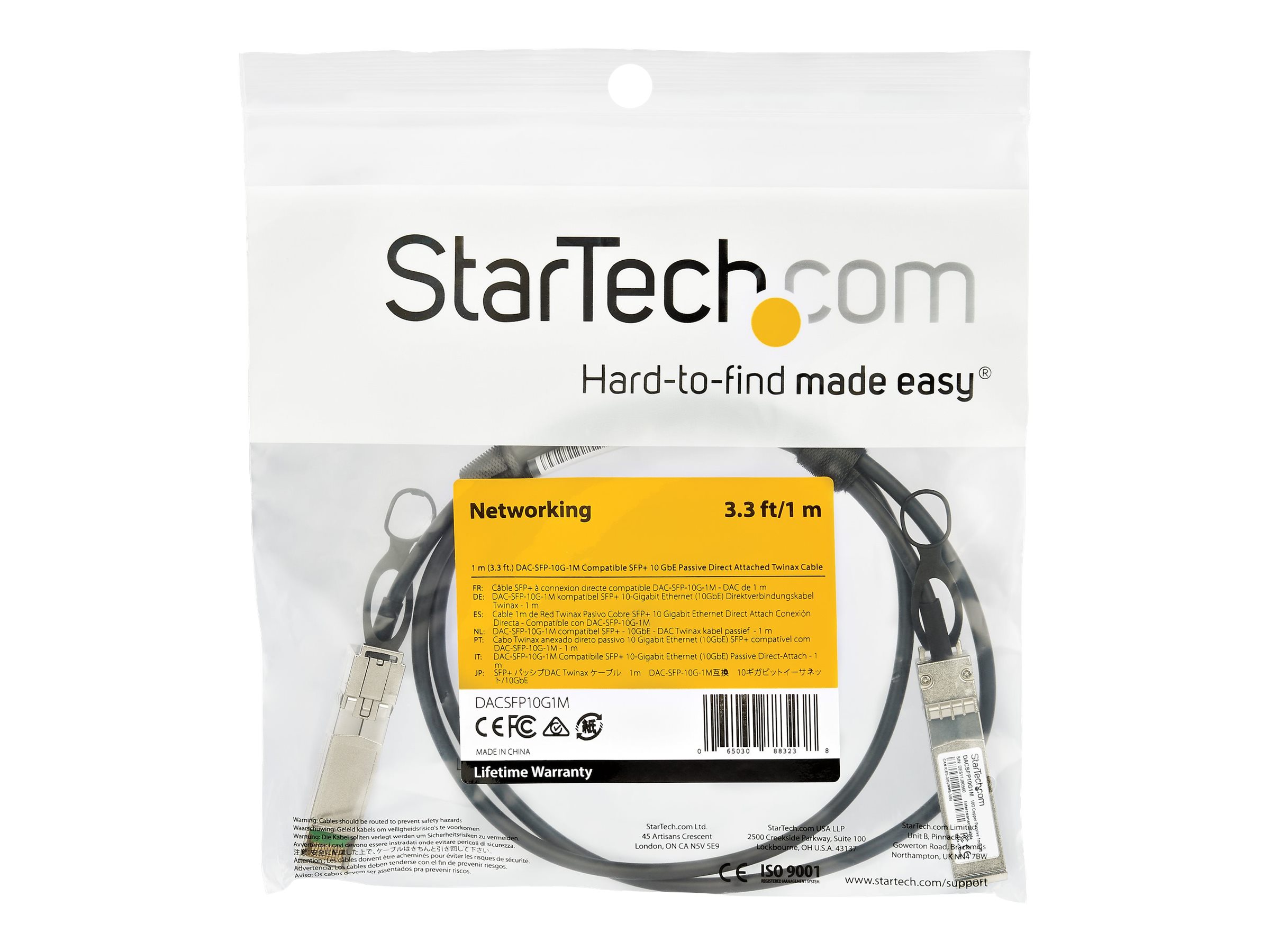 DACSFP10G1M | STARTECH.COM