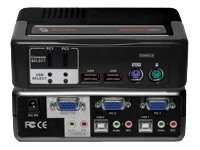 Avocent 2PT SWITCHVIEW MM1 PS2 USB 1.1 HUB W AUDIO