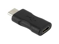 Xtech XTC-525 - USB adapter - USB-C (M) reversible to Micro-USB Type B (F)