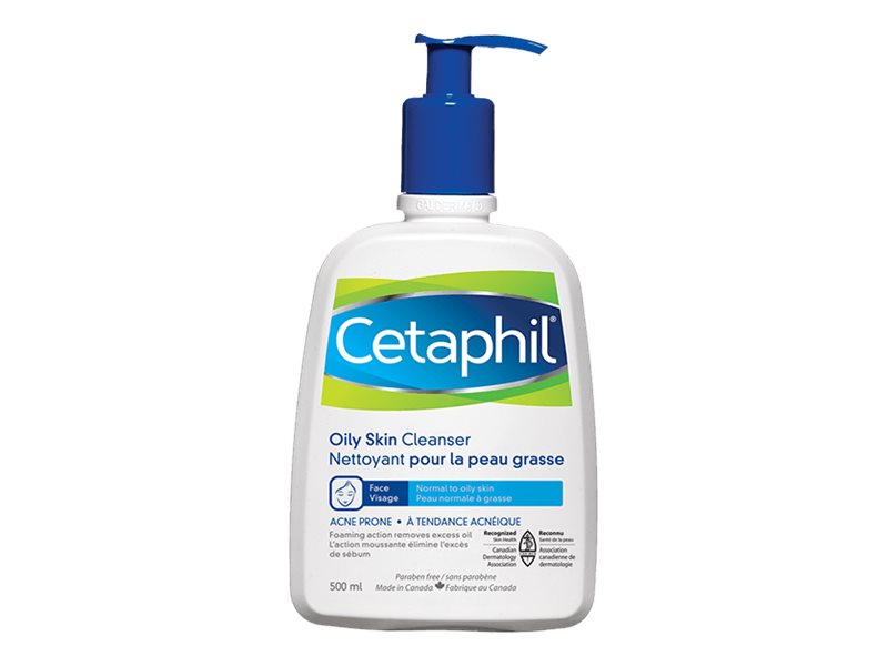 Cetaphil Oily Skin Cleanser - Sensitive Skin - 500ml 