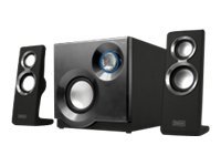 Sweex 2.1 Speaker System Purephonic 60 Watt Silver