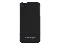 Kensington iPhone 4 Capsule Case - &Eacute;tui pour t&eacute;l&eacute;phone cellulaire - noir - pour Apple iPhone 4 - Kensington iPhone 4 Capsule Case