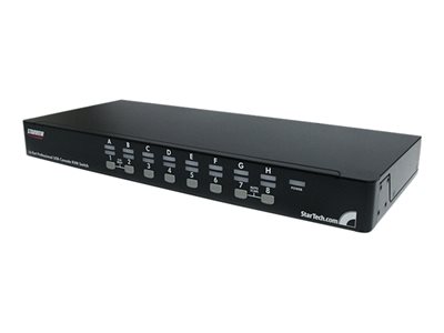 StarTech.com 16 Port 1U RackMount USB KVM Switch Kit with OSD and Cables