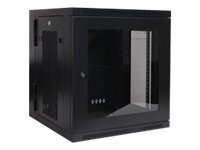 Tripp Lite 12U Wm Rack Encl Cab W/ Plexiglass Door