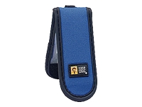 Case Logic 2 Capacity USB Drive Shuttle Storage drive carrying case - capacity: 2 USB flash drives - black, blue - Storage drive carrying case - capacity: 2 USB flash drives - black, blue