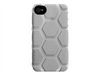 Belkin Max 008 - &Eacute;tui pour t&eacute;l&eacute;phone cellulaire - polycarbonate, TPE - nuage - pour Apple iPhone 4S - Belkin Max 008 - &Eacute;tui pour t&eacute;l&eacute;phone cellulaire