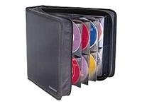 Case Logic CDW 264 - Portefeuille pour disques CD/DVD - 264 disques - nylon - noir