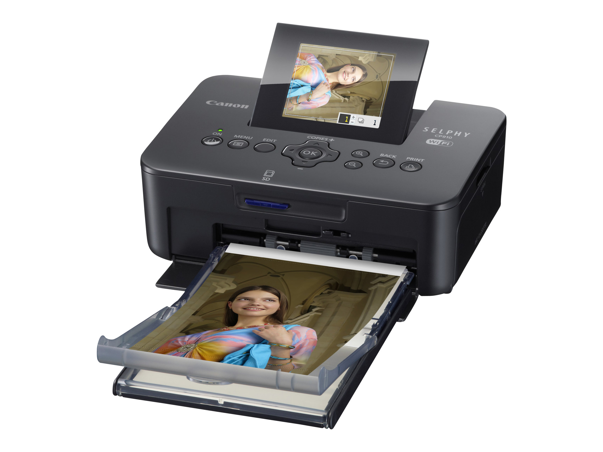 Canon Selphy Cp910 Imprimante Couleur Thermique Par Sublimation Imprimantes Jet Dencre 9703