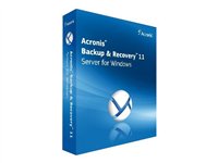 Acronis Backup & Recovery Server for Windows - (version 11 ) - ensemble complet + 1 Year Advantage Premier - 1 serveur - Win - français