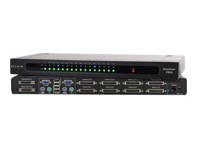 Belkin OmniView Dual-User PRO3 USB & PS/2 16-Port KVM Switch