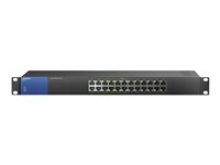 Linksys Business LGS124P - Switch - unmanaged