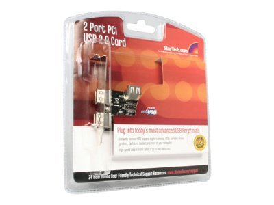 Startech LOW PROFILE 2 PORT PCI USB 2.0 CARD