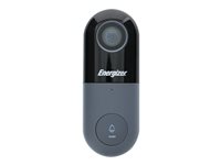 energizer smart 1080p wired video doorbell with wireless chime