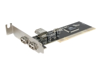 StarTech.com 3 Port PCI Low Profile High Speed USB 2.0 Adapter Card